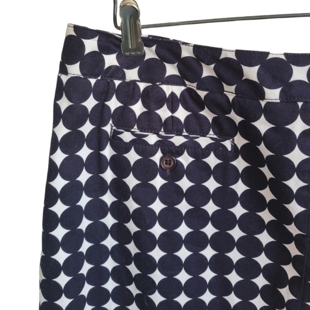 NWT Larry Levine Polka Dot Mini Skirt with Pockets, Size 14 - Picture 4 of 5